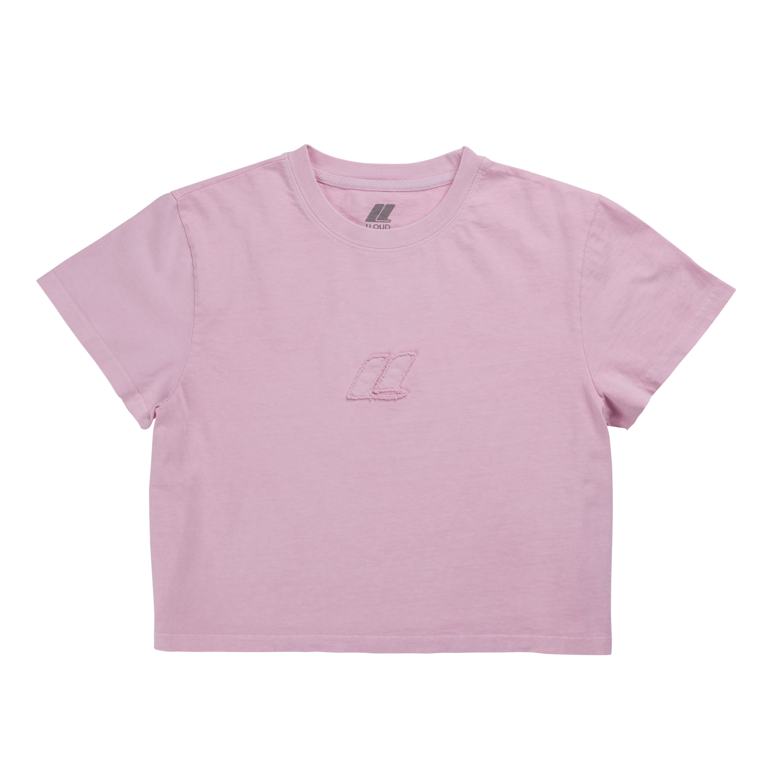 LLOUD Light Pink Crop Tee