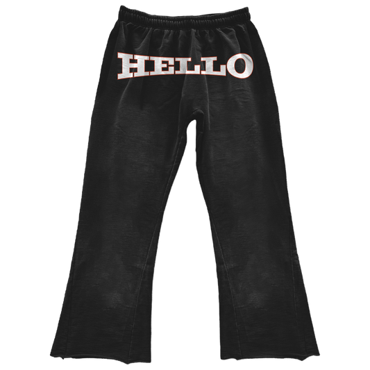 SAWADIKA FLARE LEG SWEATPANTS