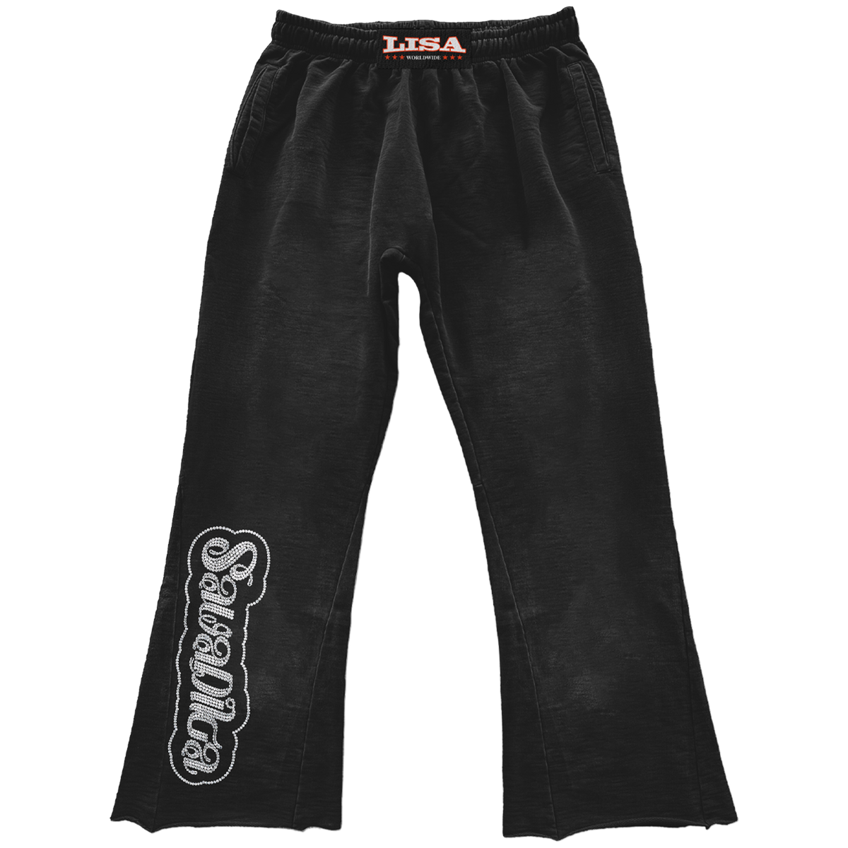 SAWADIKA FLARE LEG SWEATPANTS