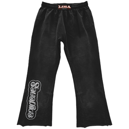 SAWADIKA FLARE LEG SWEATPANTS