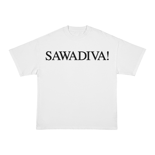 SAWADIVA! WHITE TEE