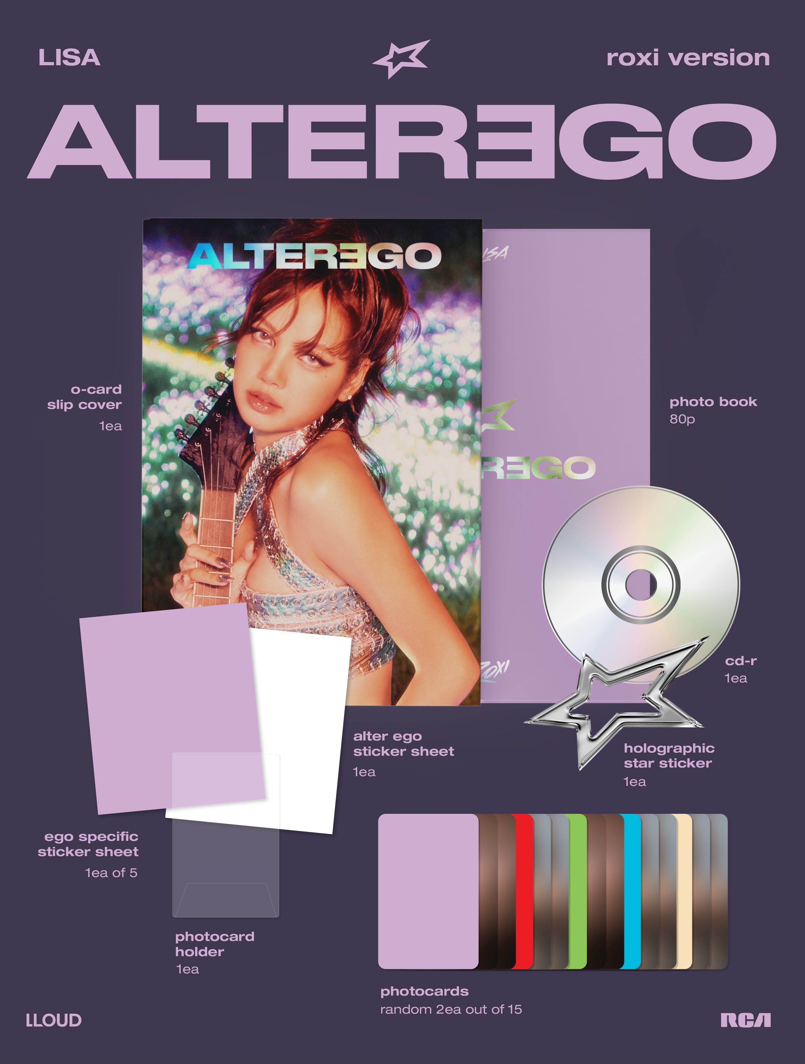 Alter Ego Photobook — Roxi Version – Lisa US