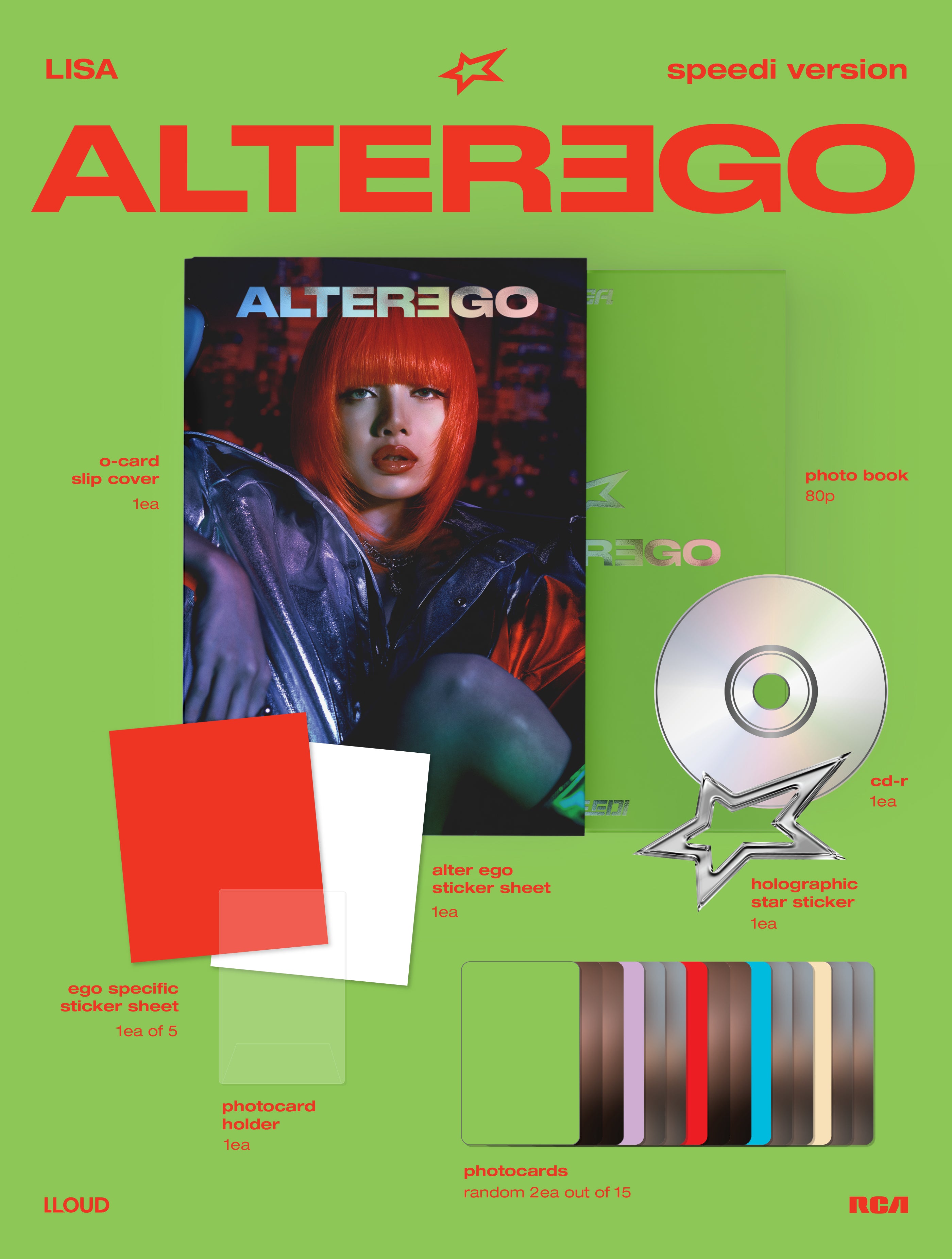 Alter Ego Photobook — Speedi Version – Lisa US